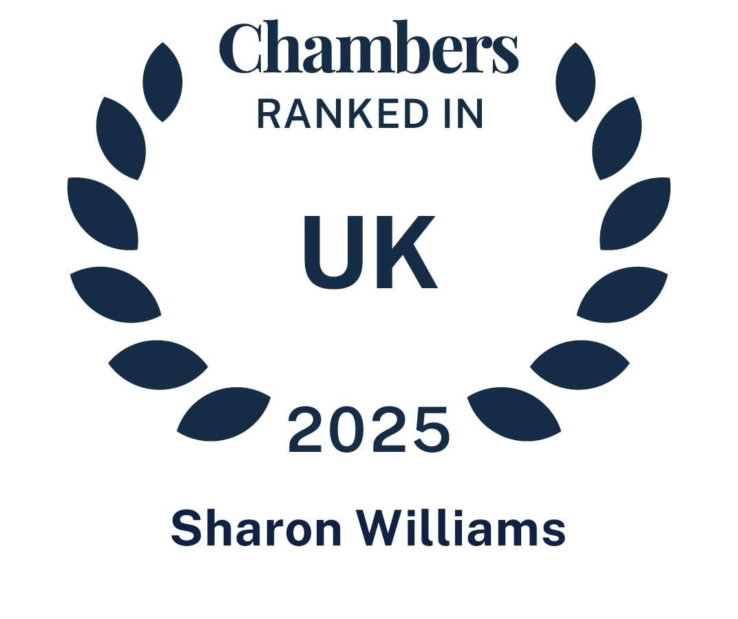 Top Ranked Chambers 2025 - Sharon Williams